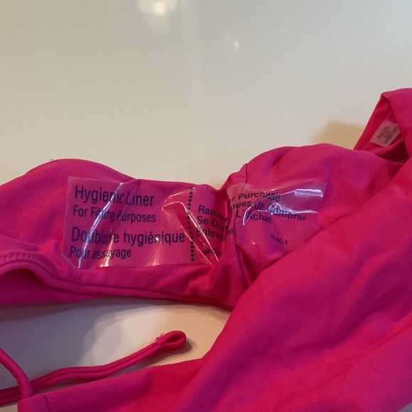 🖤💜🩵FIRM NWT 3 piece Victoria’s Secret bikini set and coverup. - Picture 6 of 9